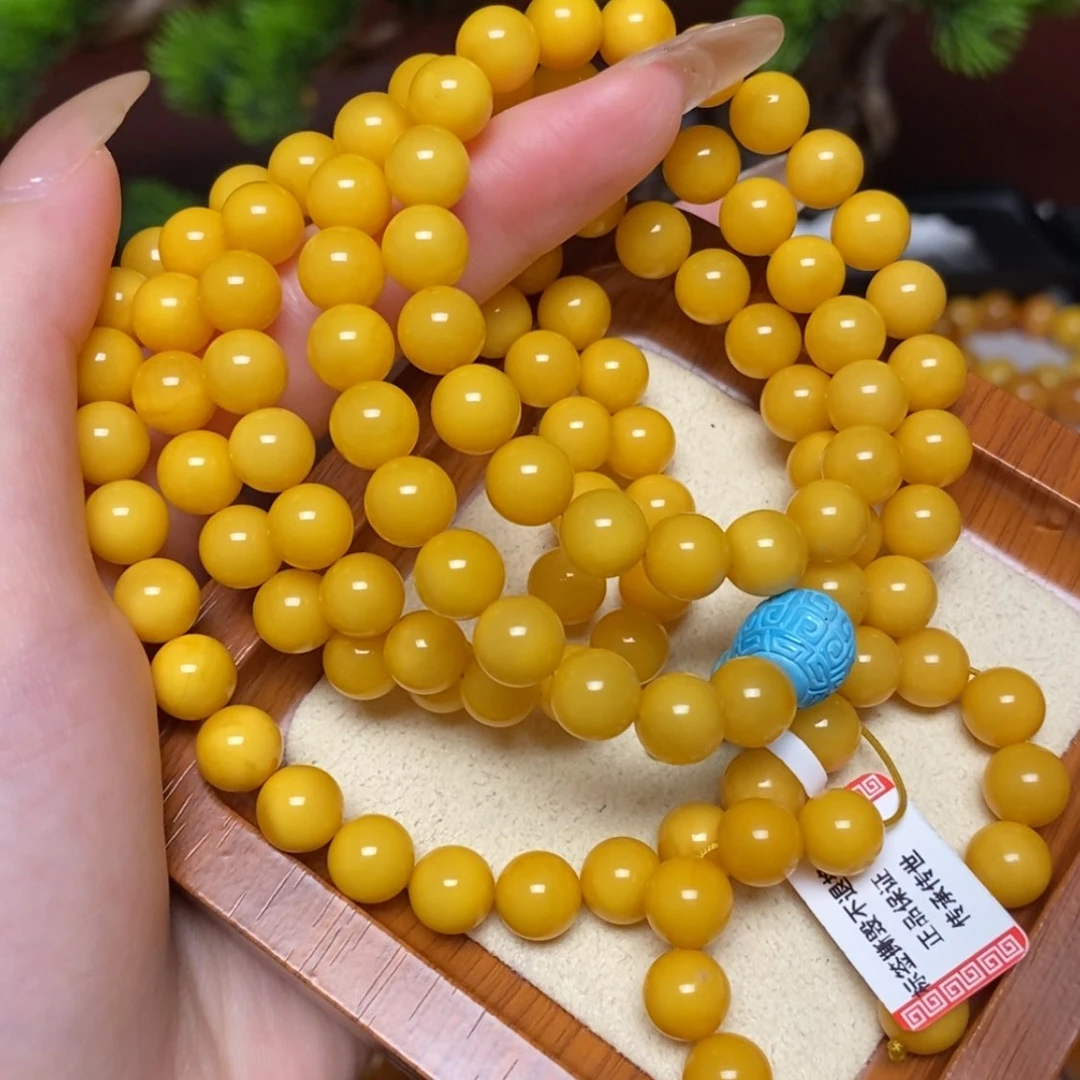 【闪购商品】未镶嵌蜜蜡手链手串