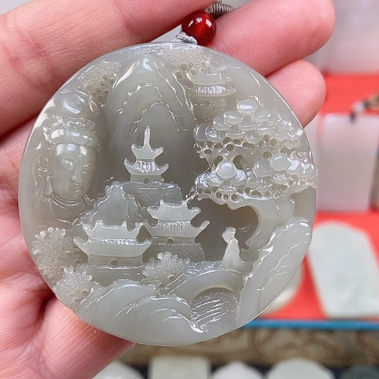 【闪购商品】颈饰未镶嵌和田玉