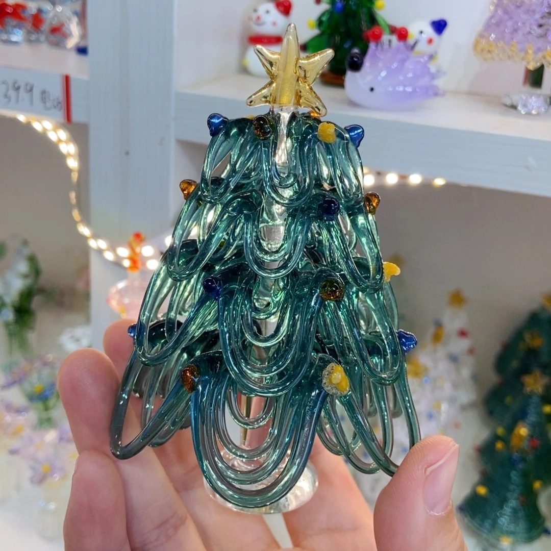 手工艺品琉璃湖绿