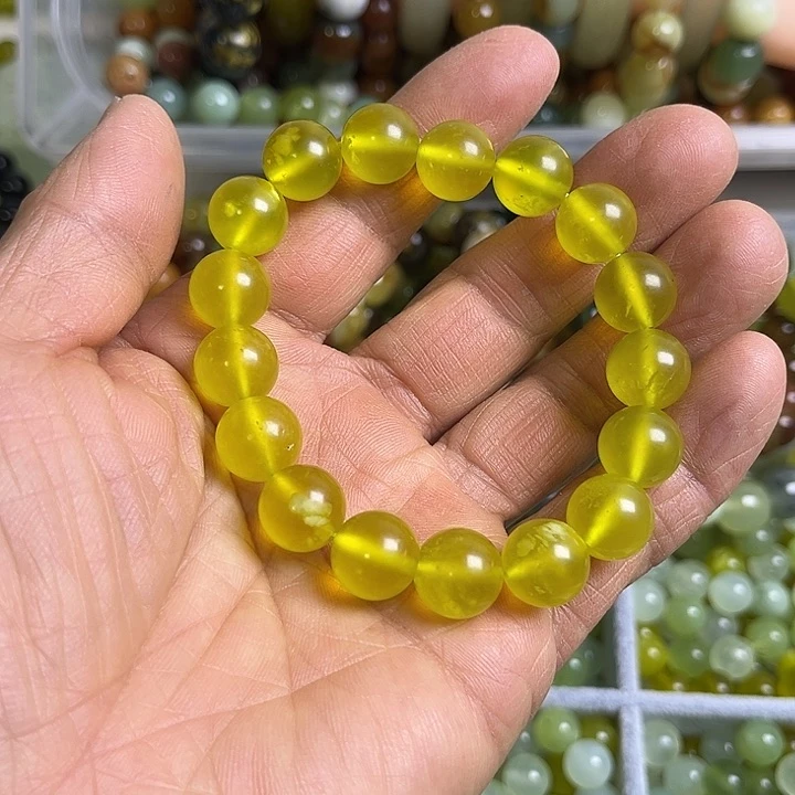 合金蛇纹石玉颈饰