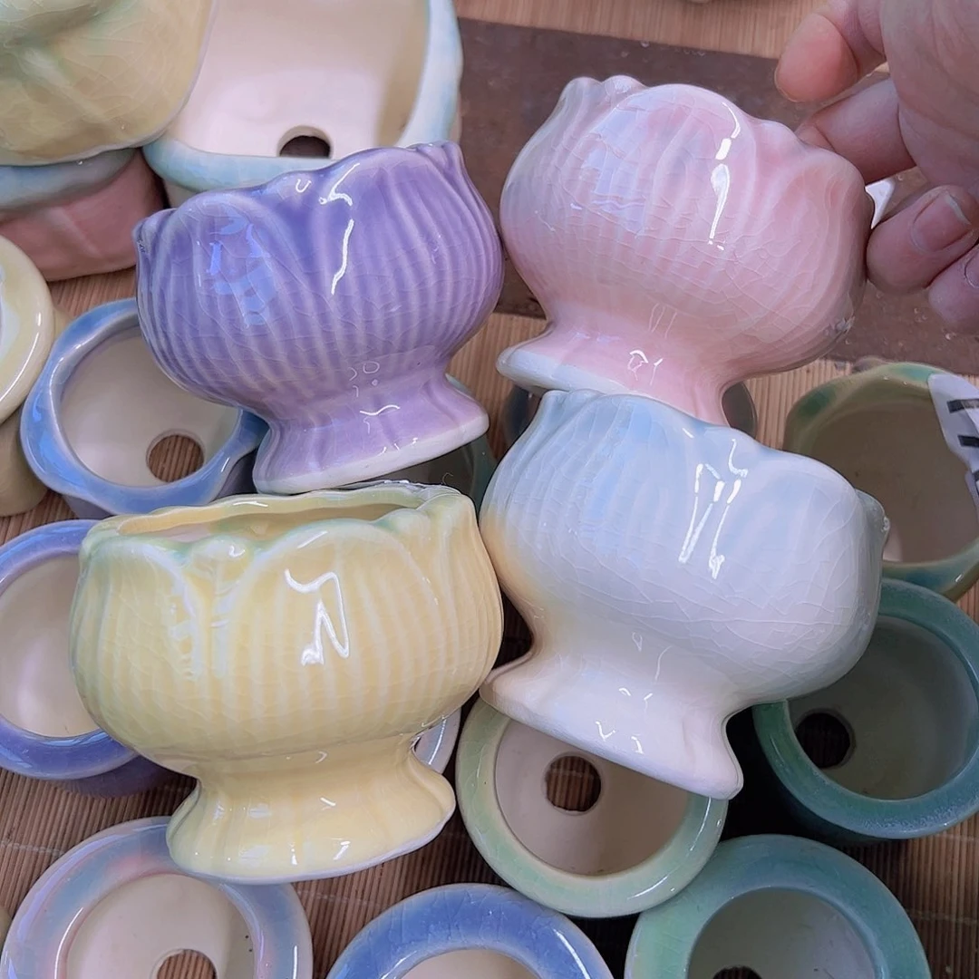 红陶陶瓷花盆当场凑满12包邮