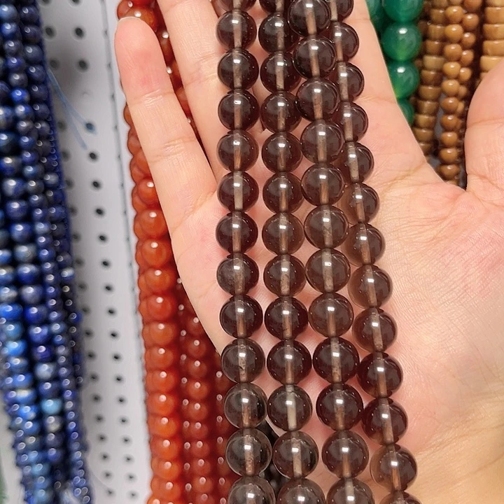 玛瑙/玉髓手链合金冰曜石10