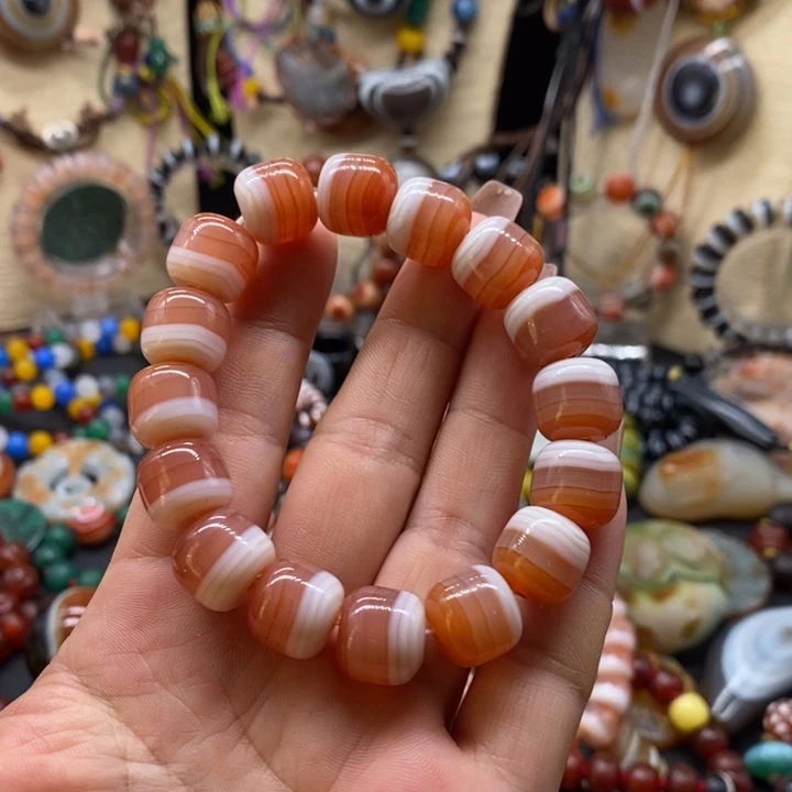 玛瑙/玉髓手链未镶嵌