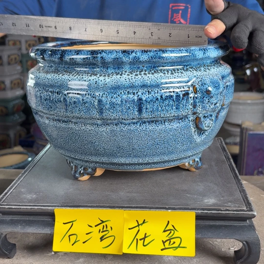 一风堂石湾花盆 内21*13