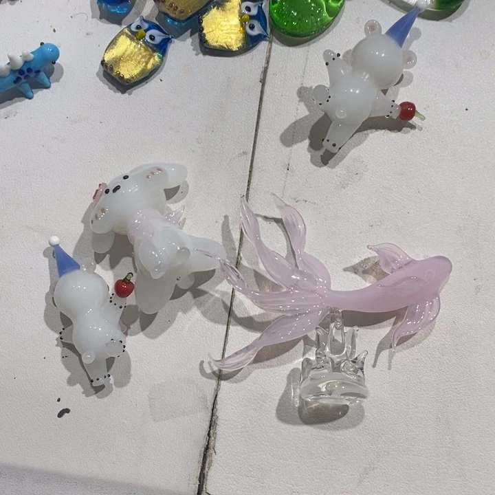 琉璃手工艺品7*%琉璃