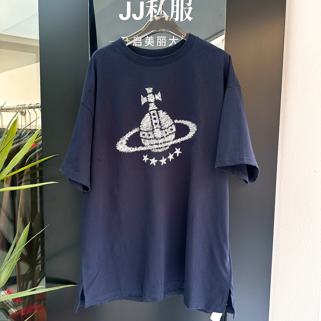 JJ私服 大版时尚星球印花T恤