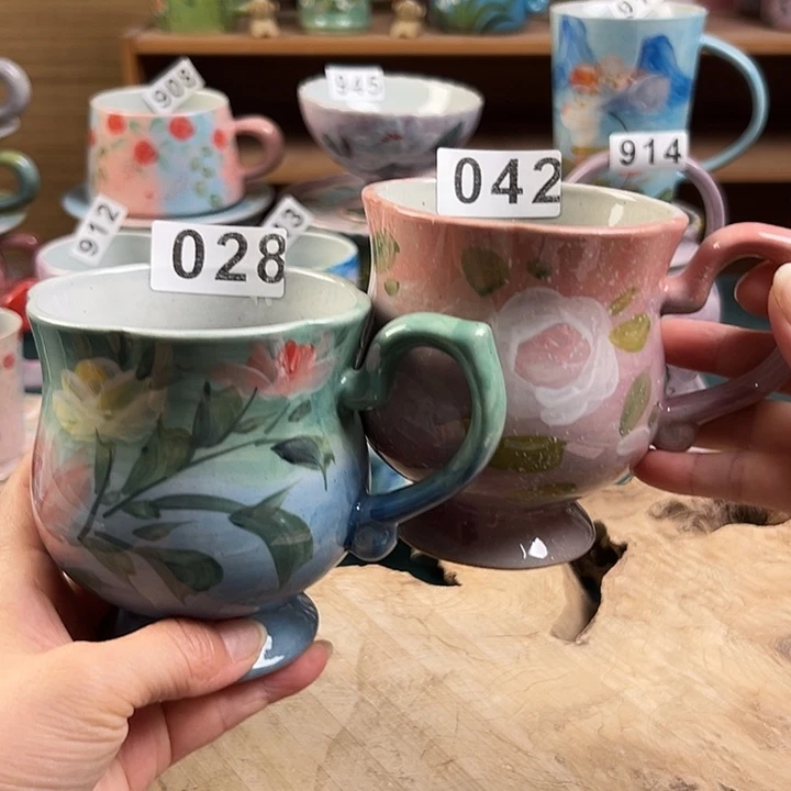 V***A景德镇陶瓷手绘作品028 042