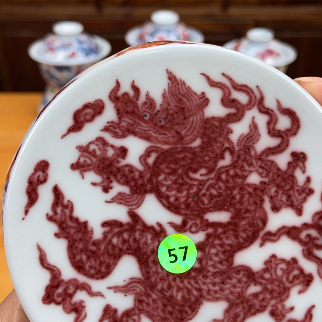 手绘现代茶具非古董