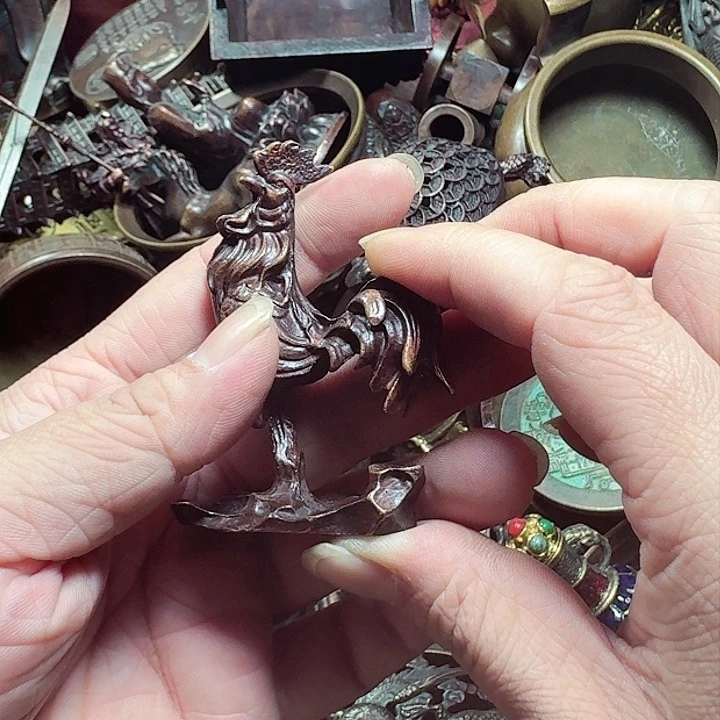 铜器摆件收收藏藏