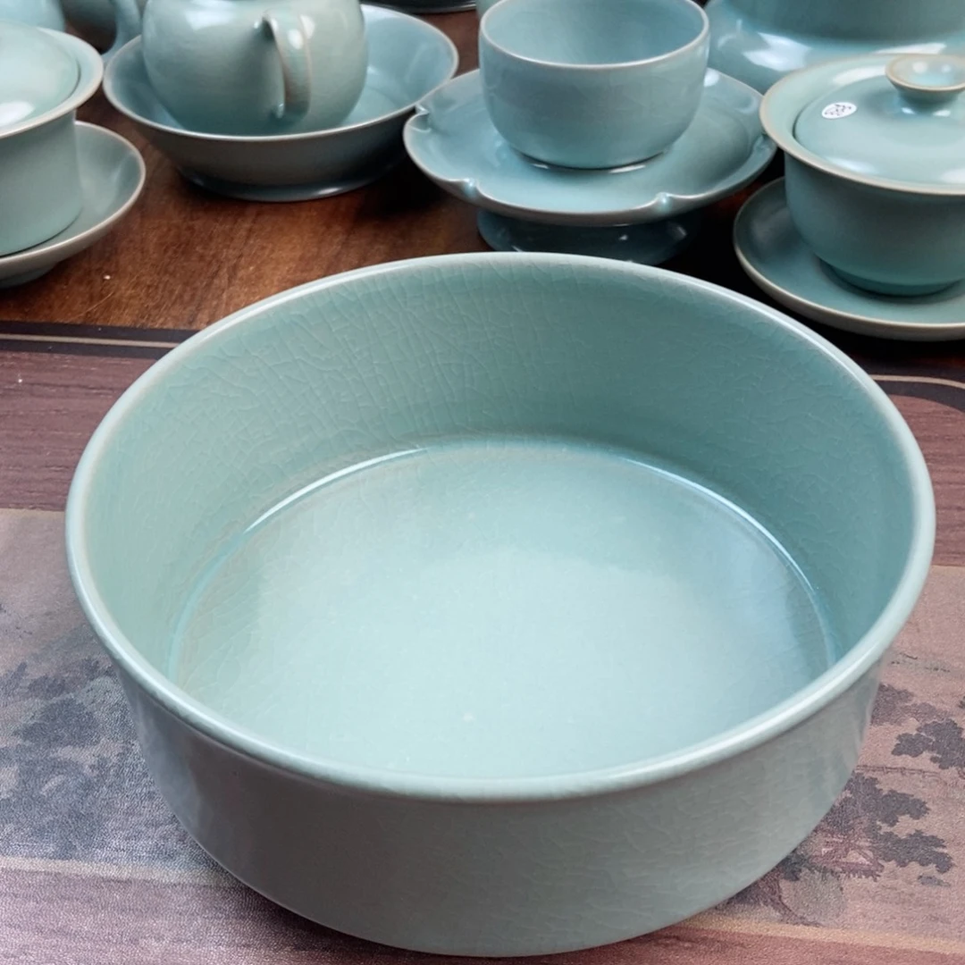 摆件原产地原矿汝瓷～茶器
