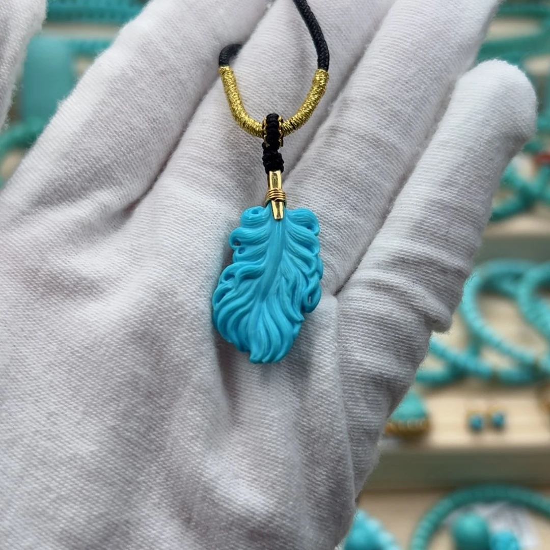 绿松石珠宝奇石未镶嵌