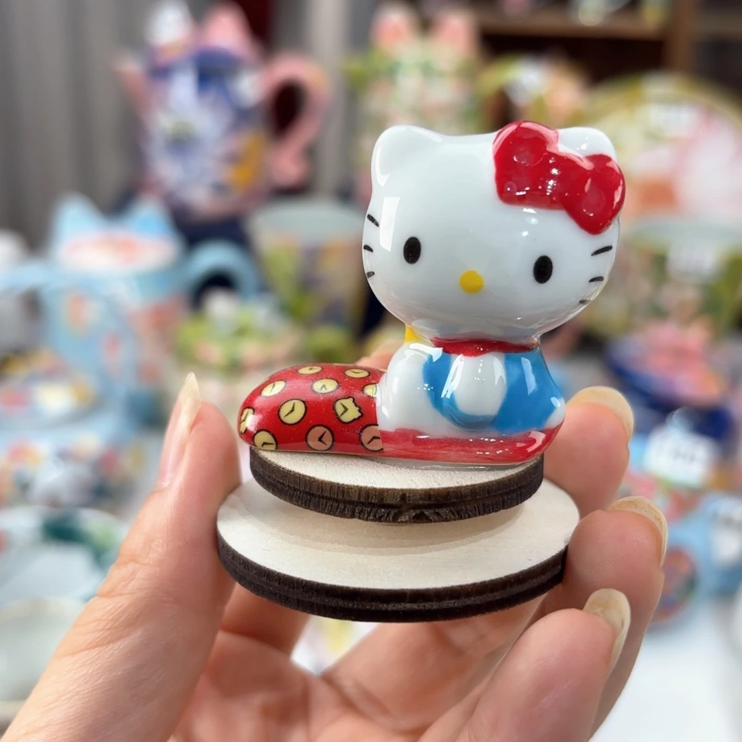 景德镇手绘高温釉下彩陶瓷茶具