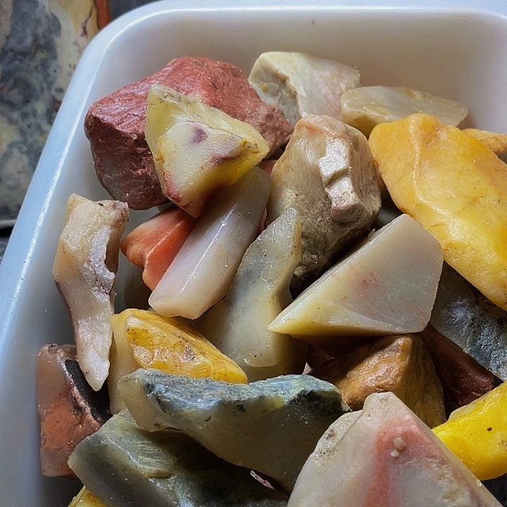 寿山石爱****胖寿山石的制作