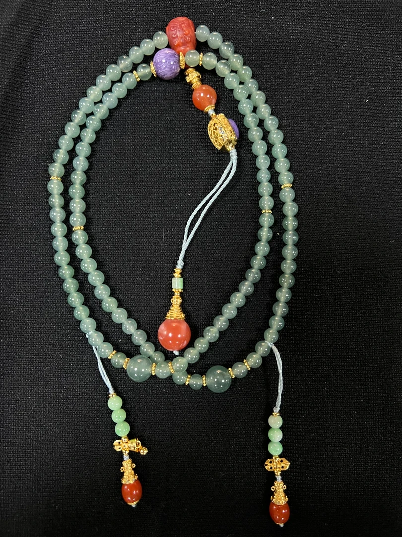 C2454翡翠精美项链