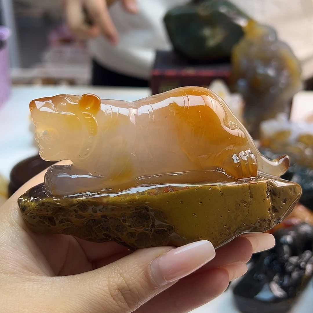 玛瑙/玉髓未镶嵌项链