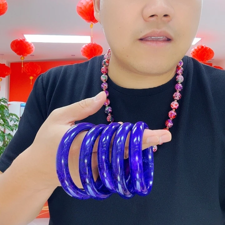手镯玛瑙/玉髓未镶嵌紫