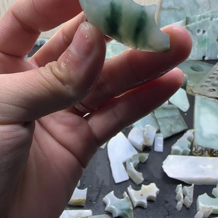 翡翠未镶嵌颈饰纯天然缅甸翡翠