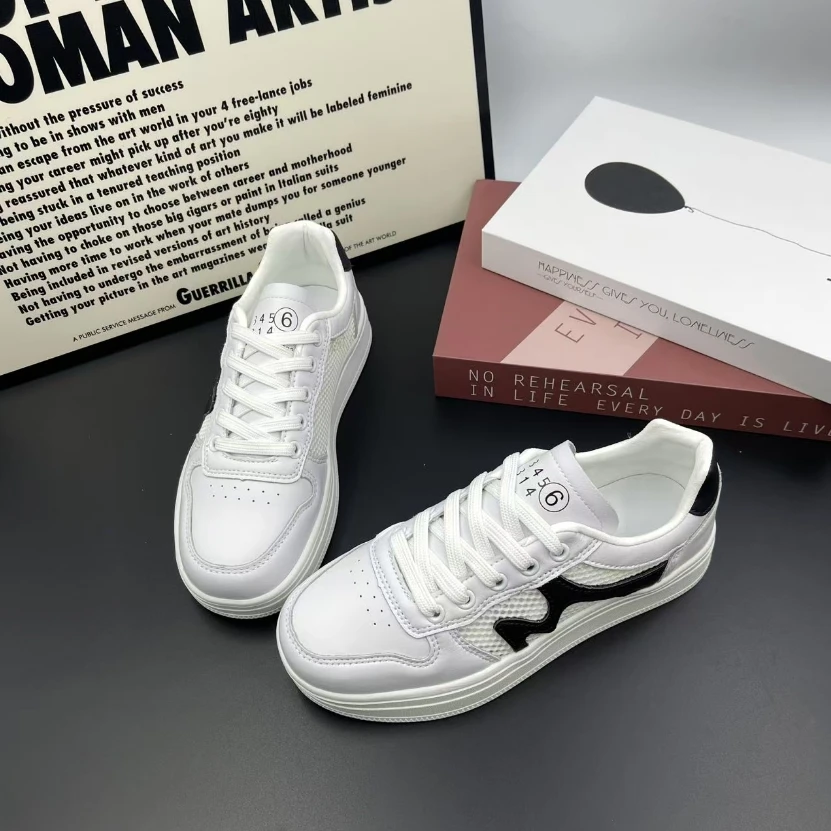 小白鞋女春夏新款时尚百搭单鞋镂空透气休闲鞋