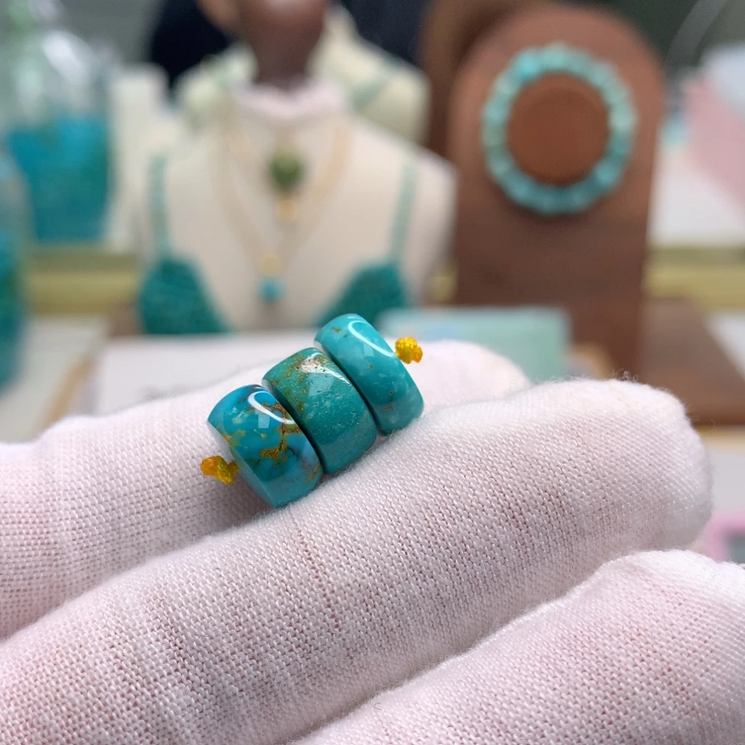 绿松石未镶嵌配饰