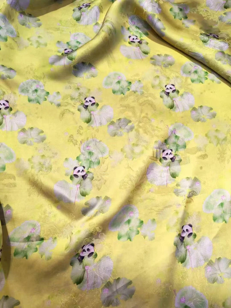 新国风棉绸面料时尚舒适适合多种服装制作