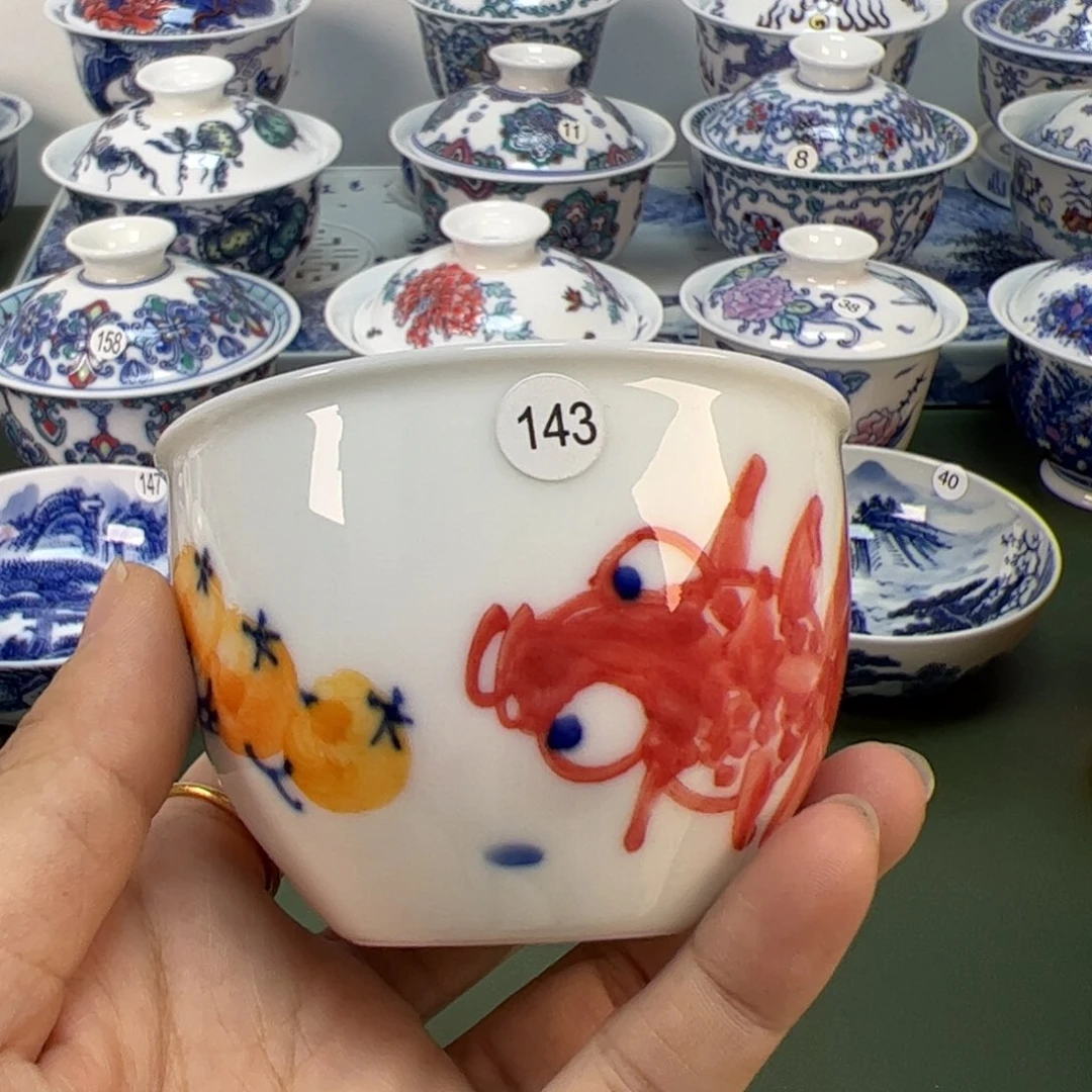 木木景德镇纯手绘茶具143