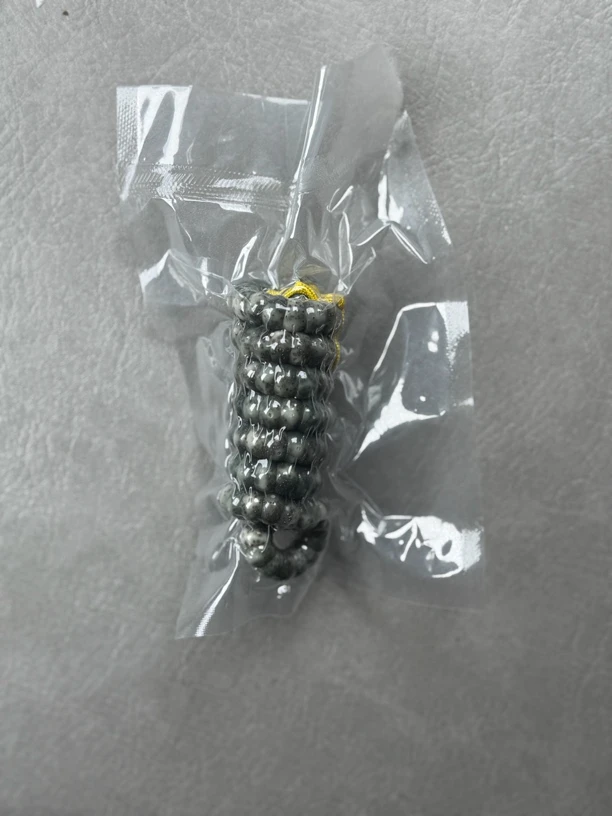 星月菩提石玉料卡8蒜瓣大肠（120颗籽）