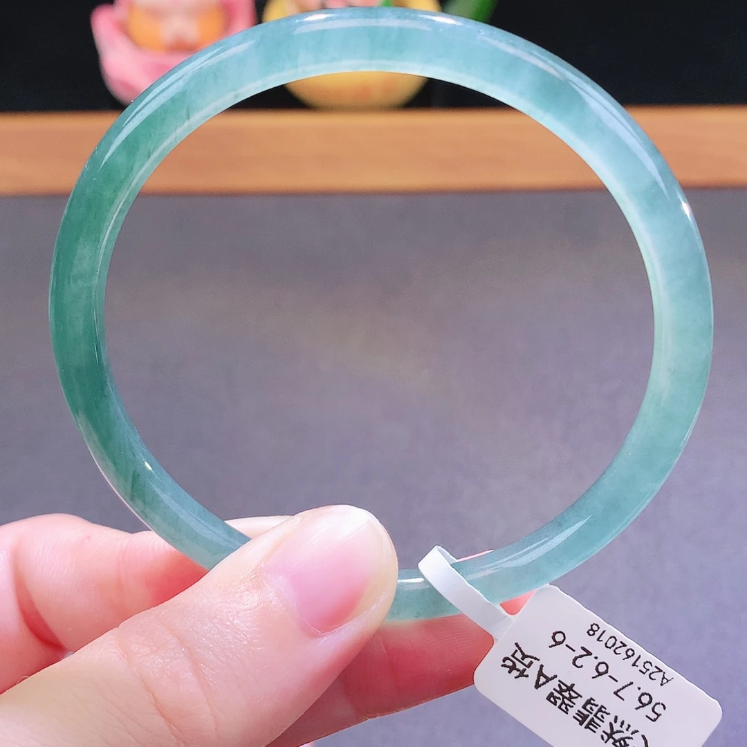 翡翠未镶嵌手镯天然翡翠