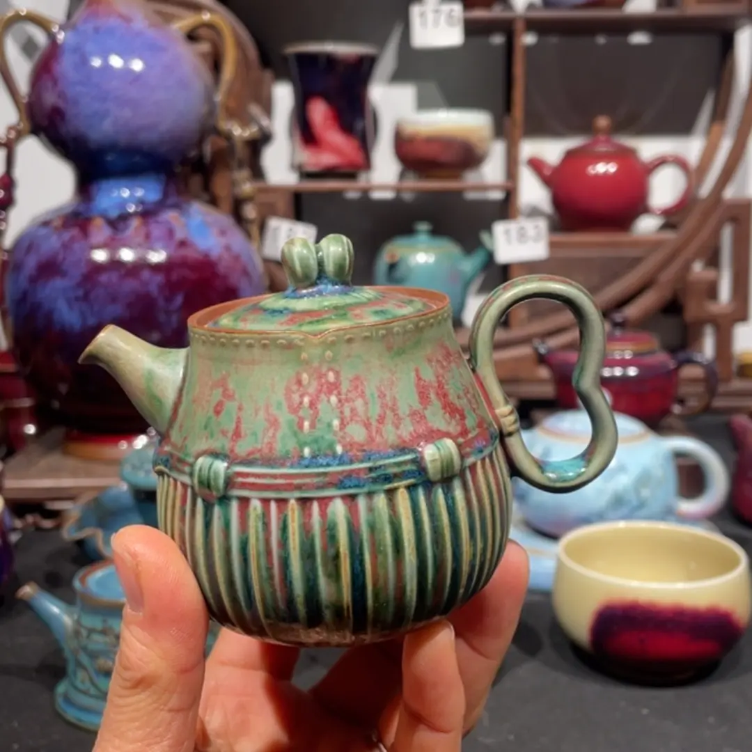 中国神后钧瓷茶器