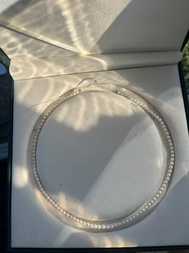 安新珠宝-4mm天然淡水珍珠项链