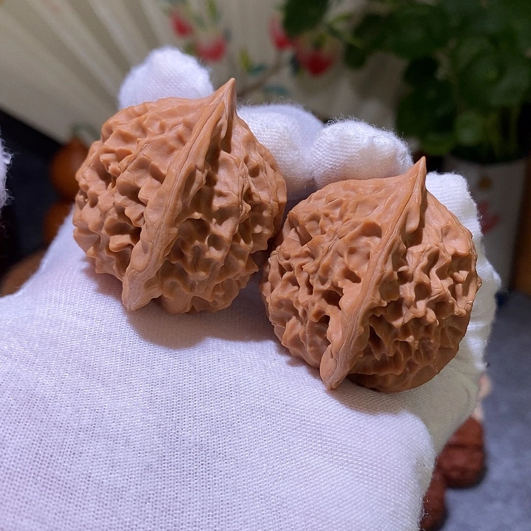 华***.吊坠文玩核桃39龙鳞