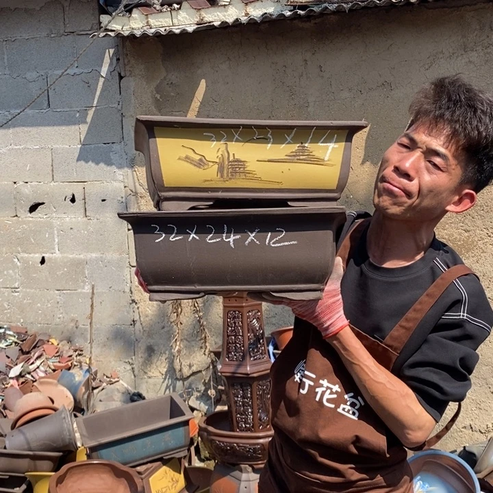 紫砂花盆紫砂器，紫砂壶多少钱紫砂器