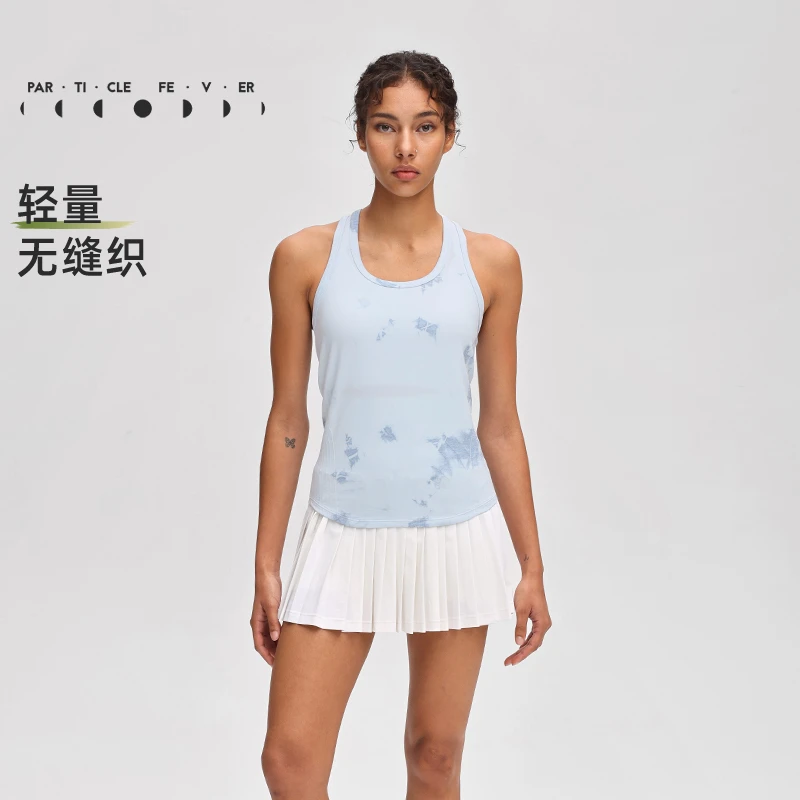 扎染运动背心春夏女一体织瑜伽健身T恤TP182 | 粒子狂热