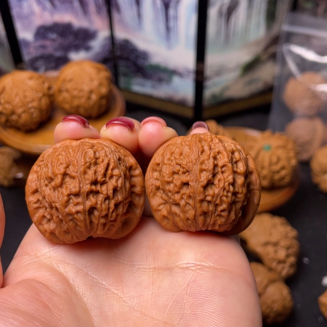 把件文玩核桃38血麒麟