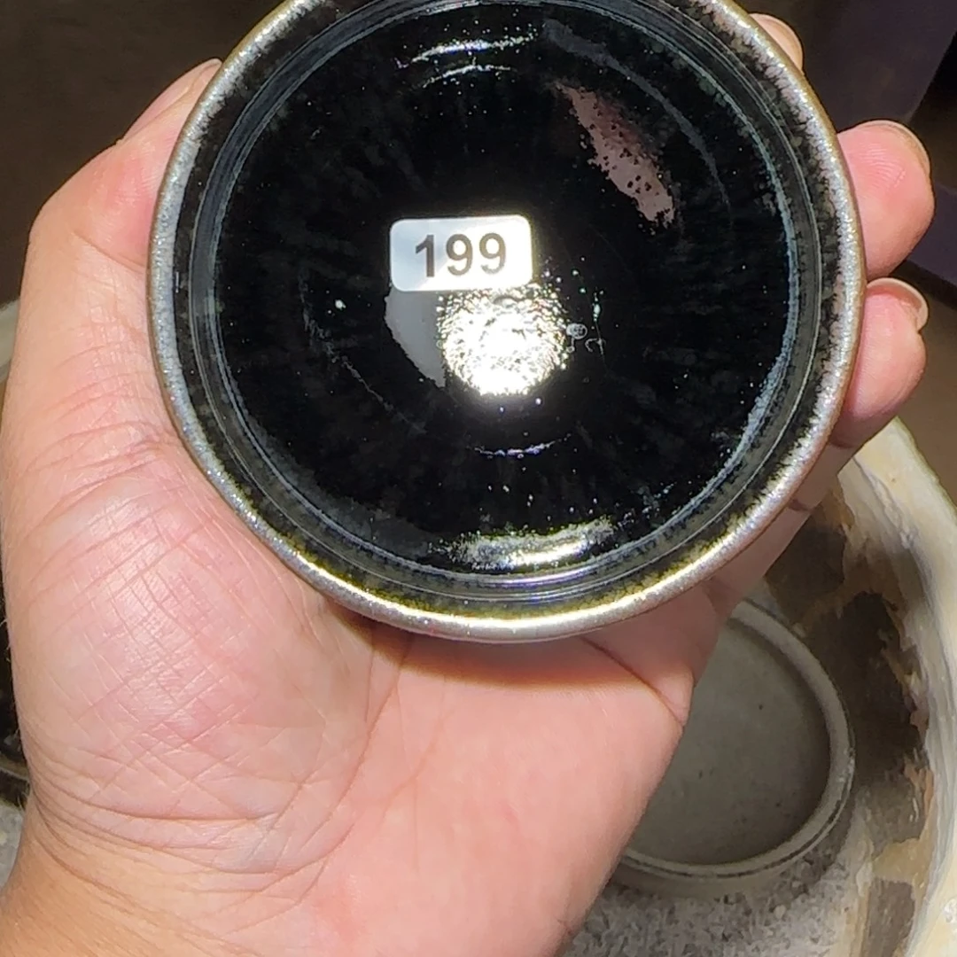 茶盏焦源柴烧自然还原199