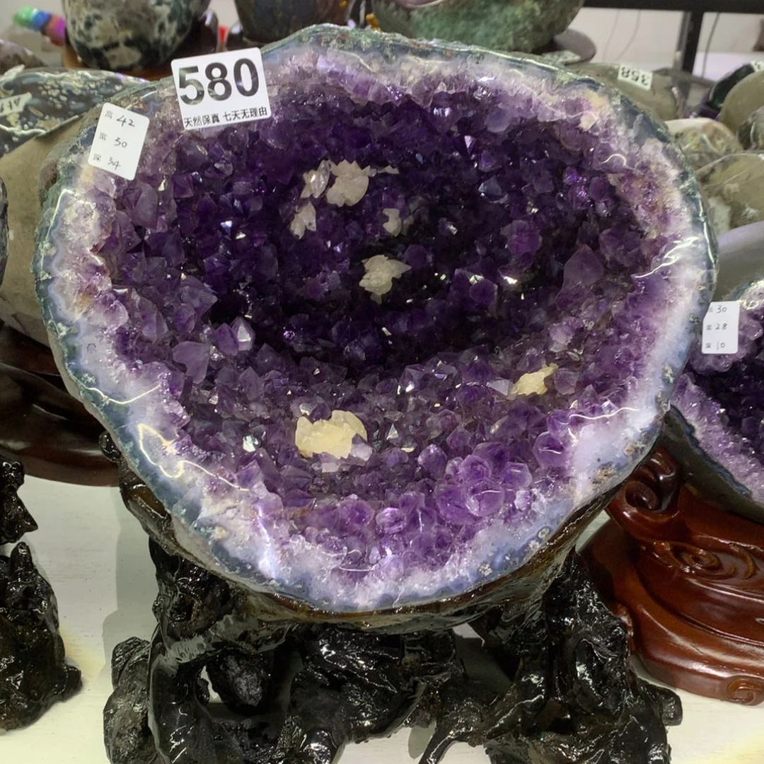 摆件未镶嵌紫晶水晶