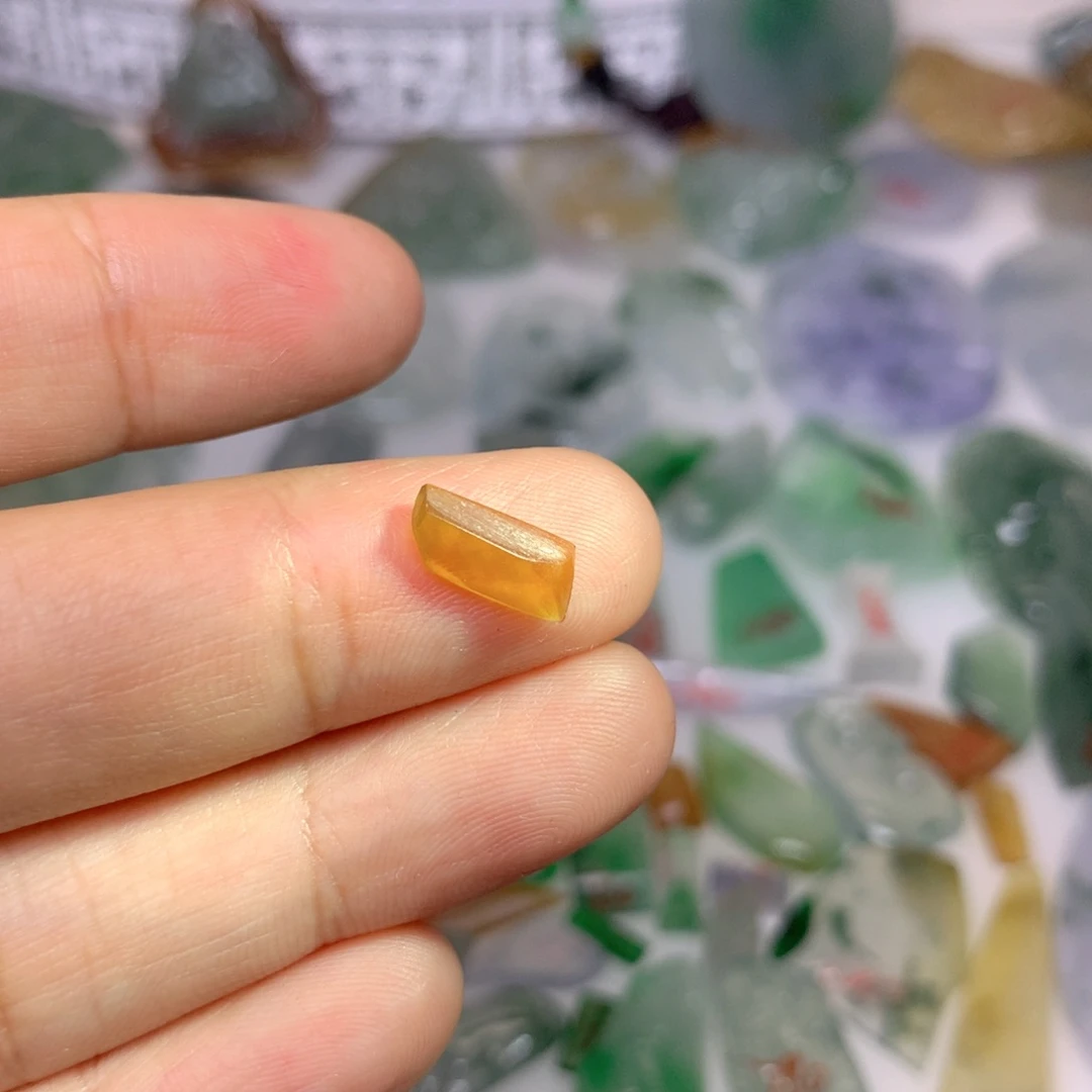 定制翡翠未镶嵌天然翡翠定制