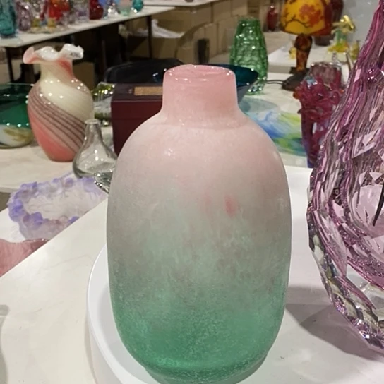 琉璃高度17厘米香薰花瓶