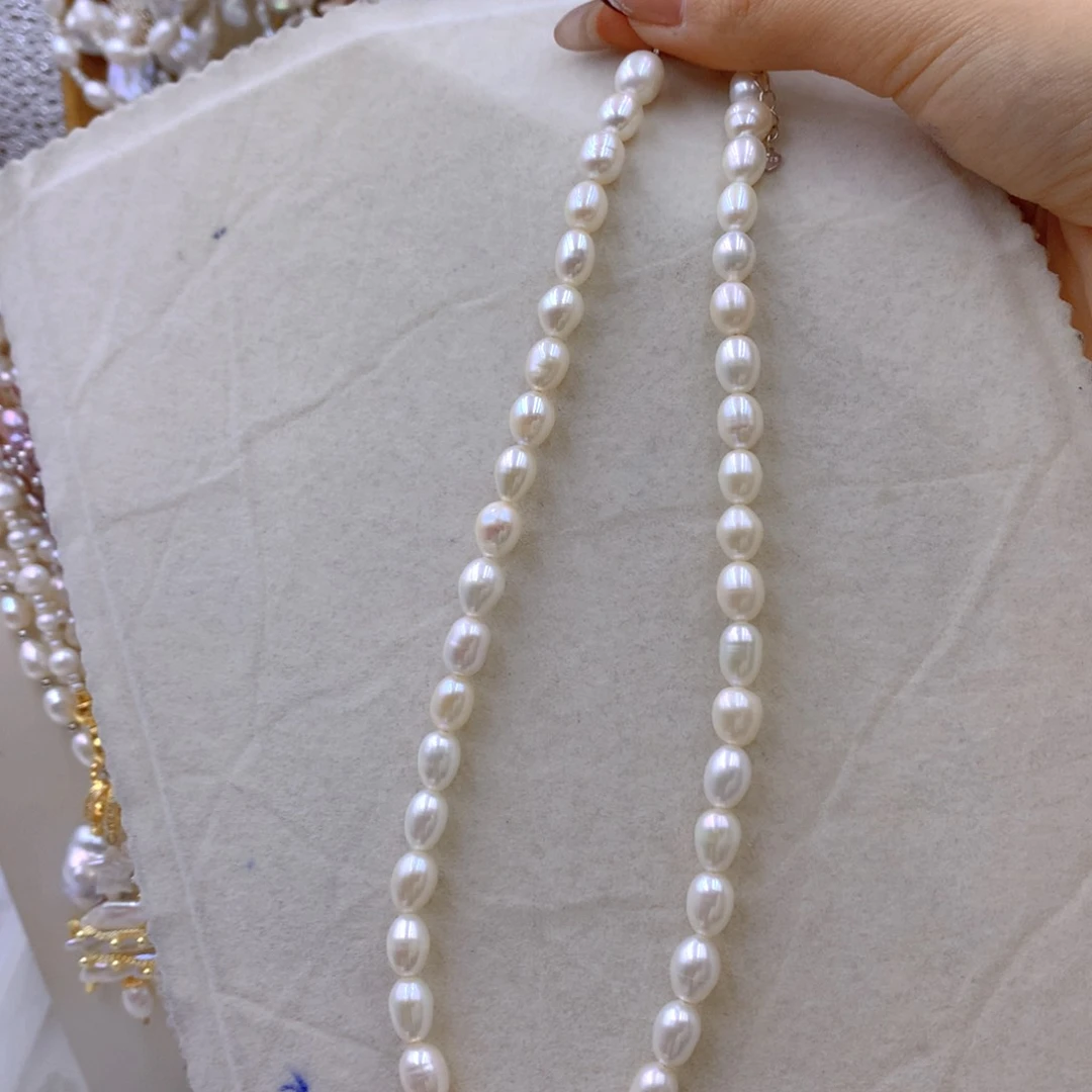 淡水珍珠耳饰合金