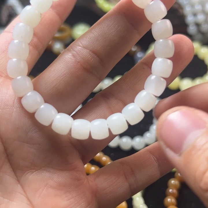 和田玉（糖玉）未镶嵌手串