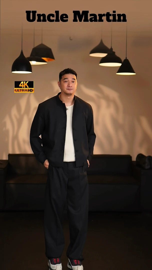 马丁叔叔 25秋冬新中式长袖夹克套装 574