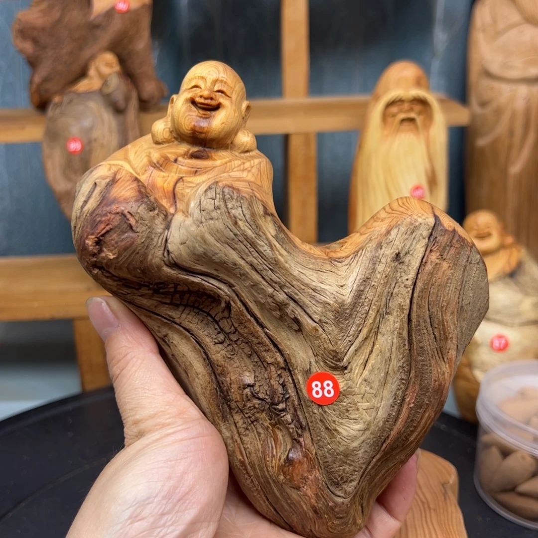 木l****c崖柏木摆件手把件