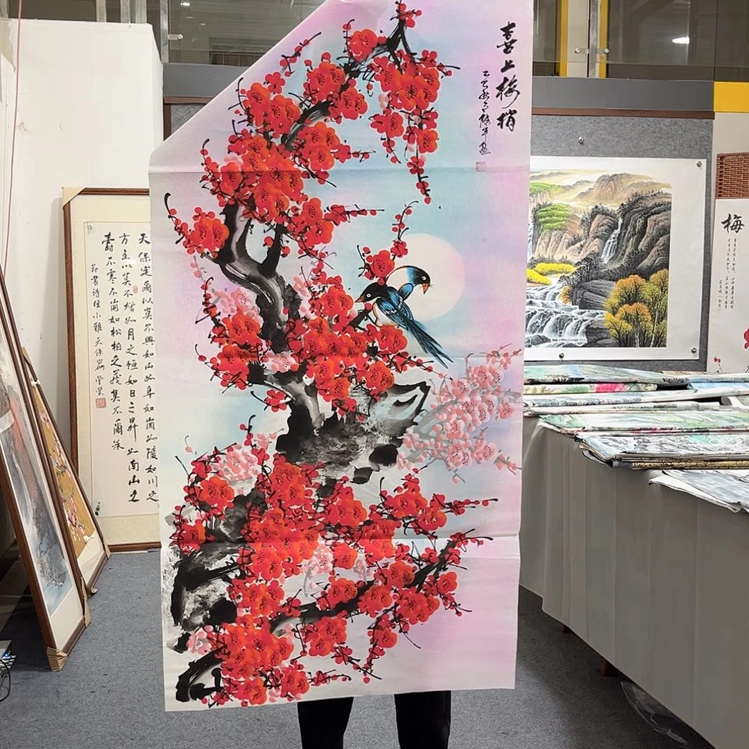 国画TH国画单幅任发