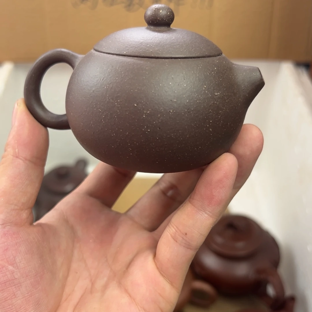 紫砂茶壶宜兴原矿紫砂壶130毫升容量