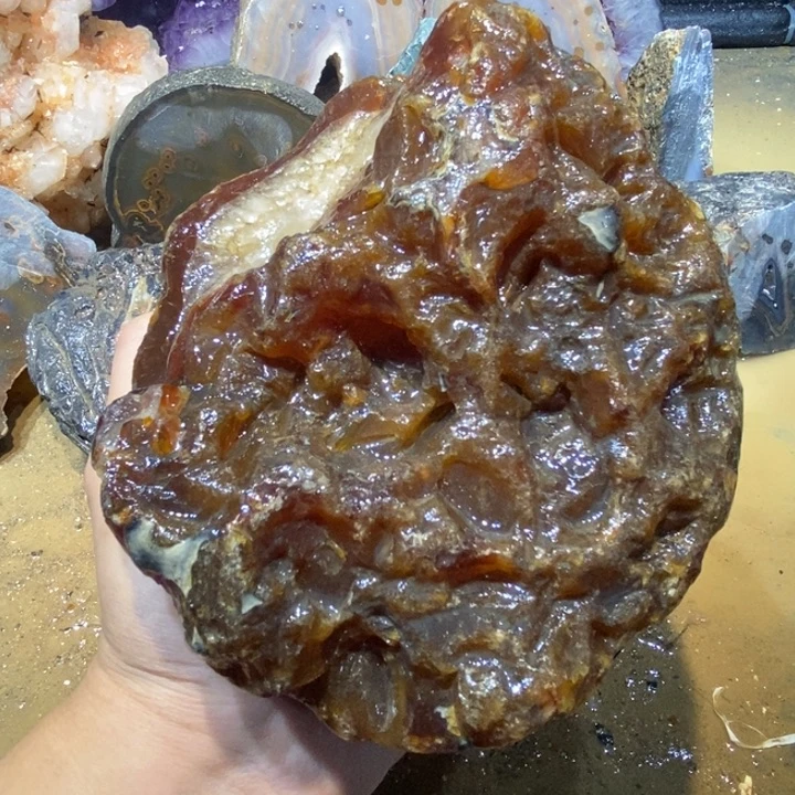 未镶嵌玛瑙/玉髓珠宝半成品