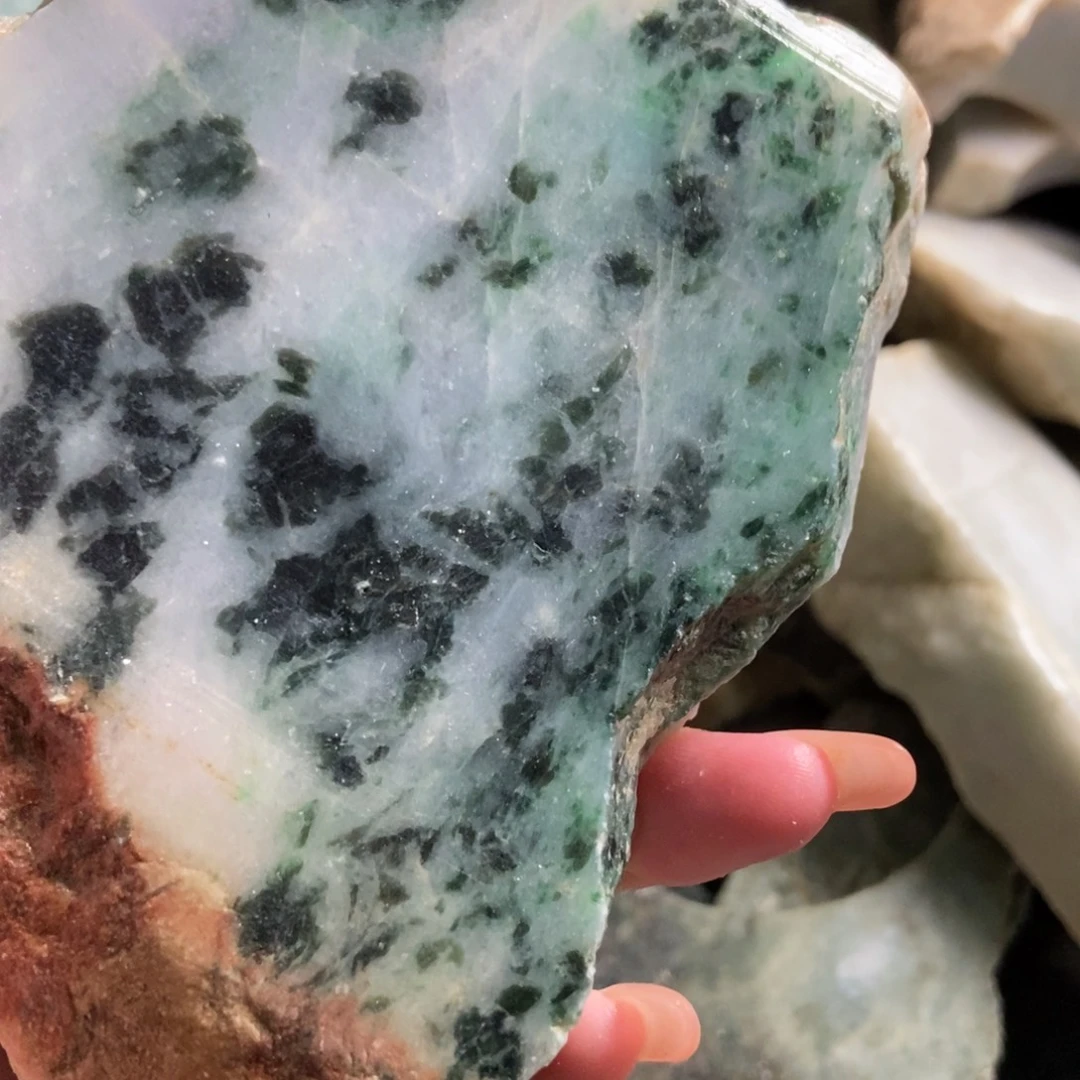 翡翠未镶嵌挂件天然翡翠