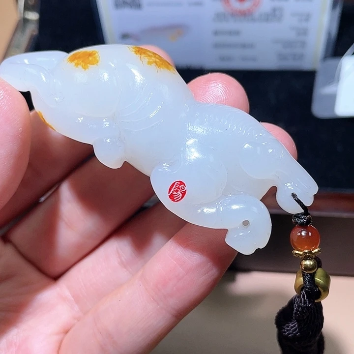 和田玉颈饰未镶嵌A7 