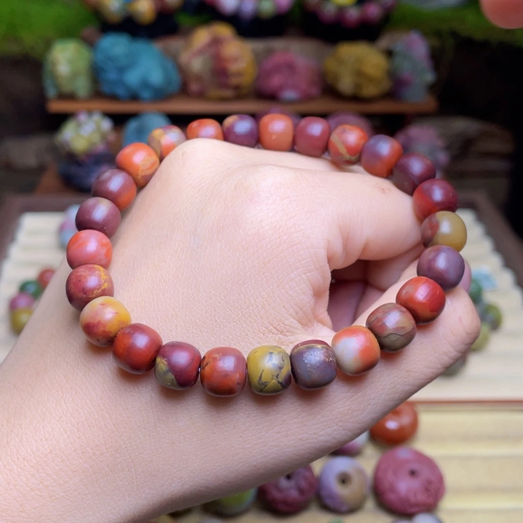 未镶嵌玛瑙/玉髓珠宝半成品盐源玛瑙包浆老型