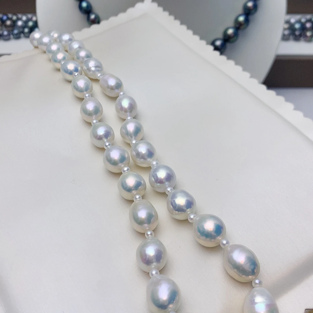 淡水珍珠未镶嵌颈饰W1