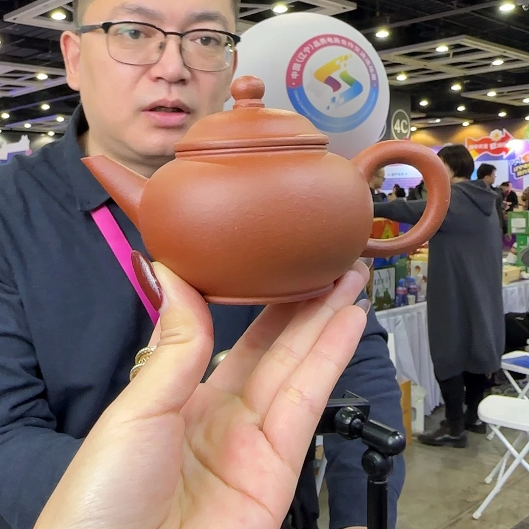 紫砂茶杯红清水 水平 150Cc