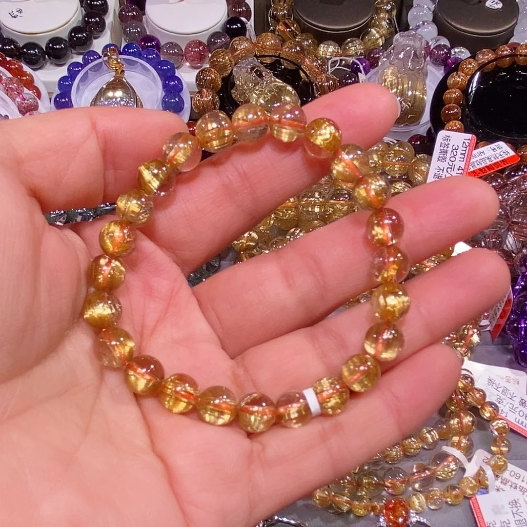 未镶嵌手链水晶金钛晶8